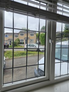 Repair work on a window handle