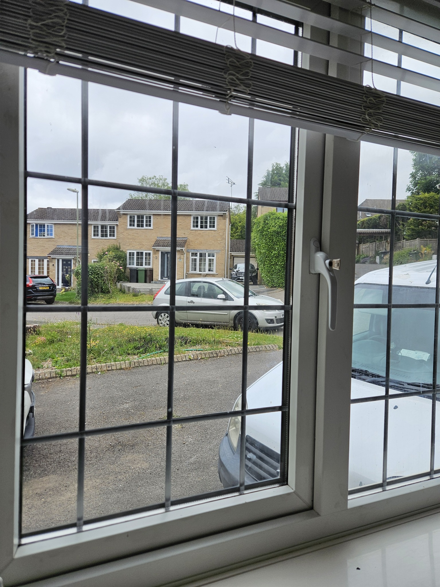 Repair work on a window handle