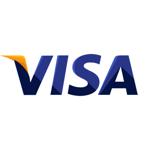 Visa logo showing card payments are available
